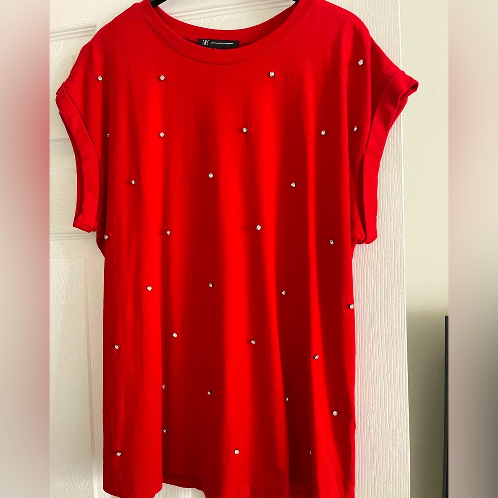INC BNWT Red Tshirt